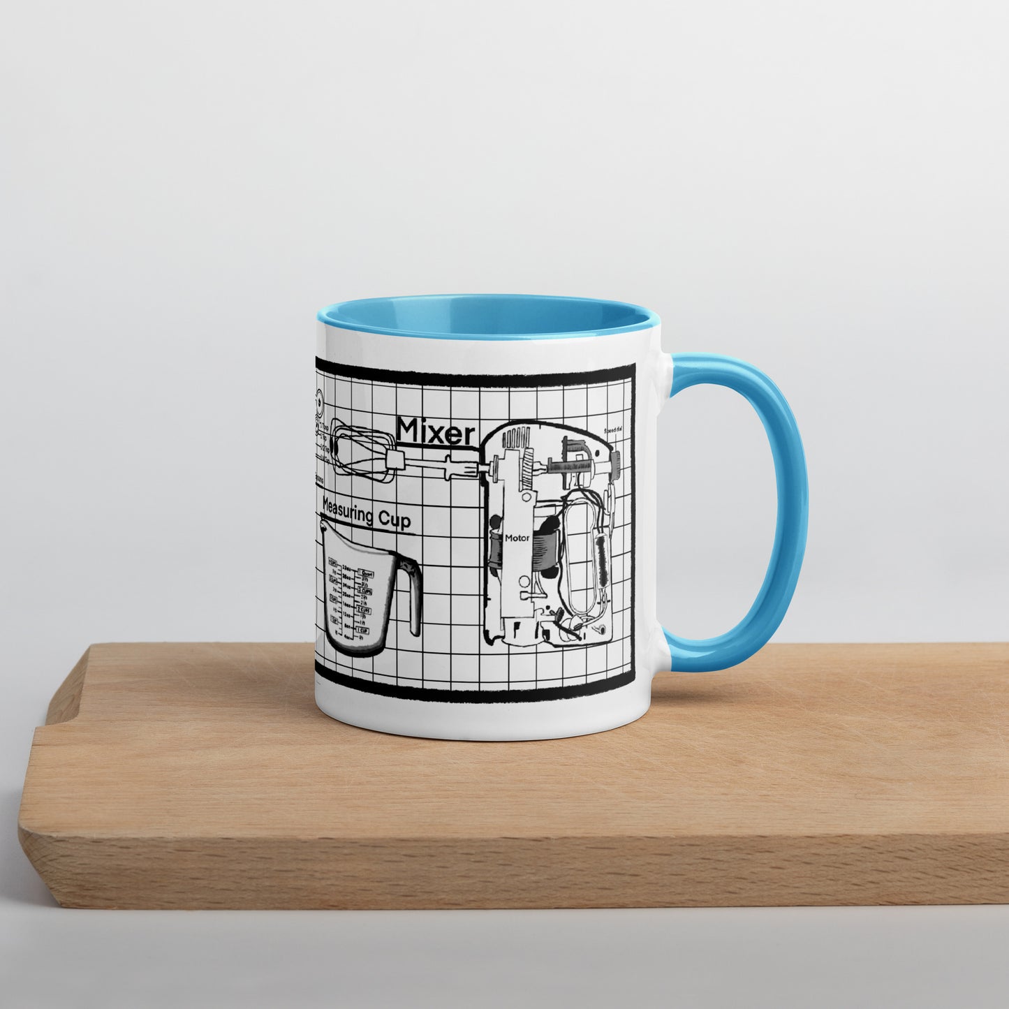Baker's Kit Mug with Color Inside