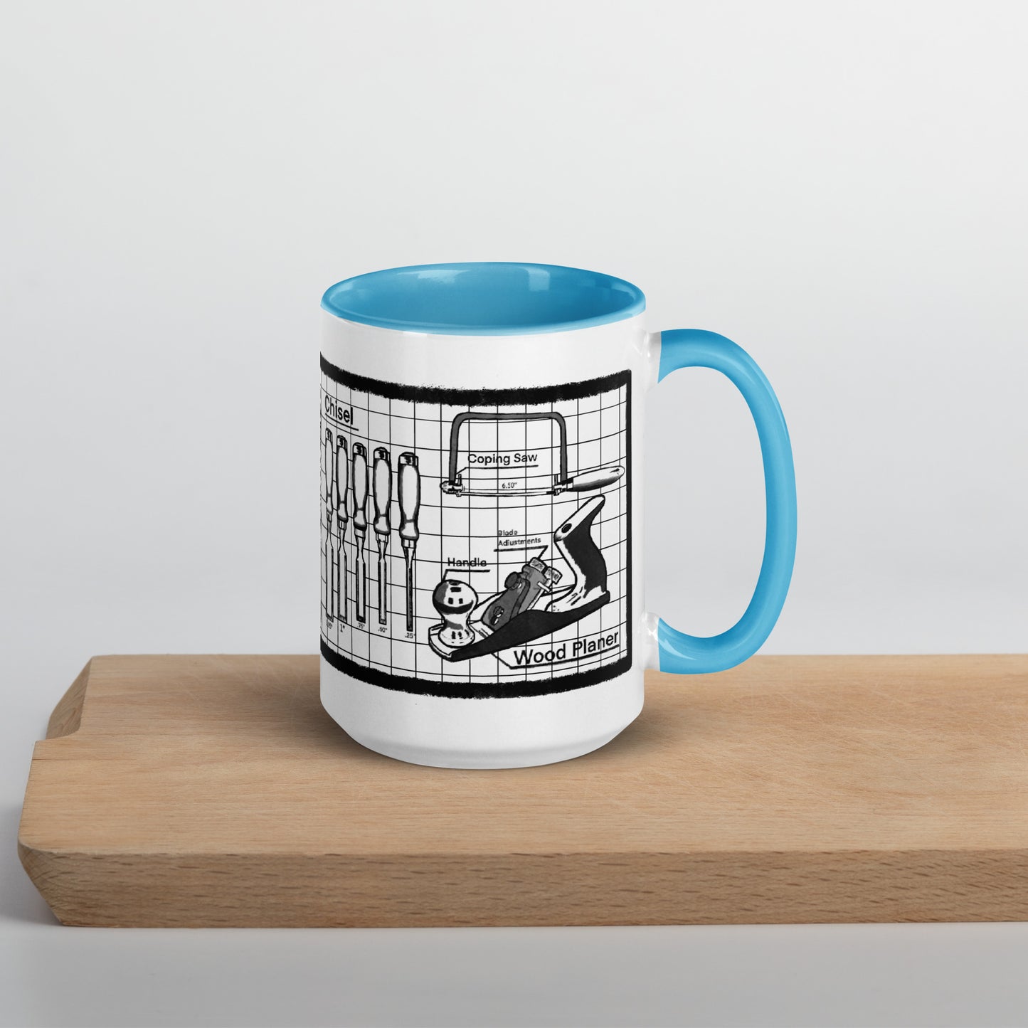 Carpenter’s Kit Mug with Color Inside