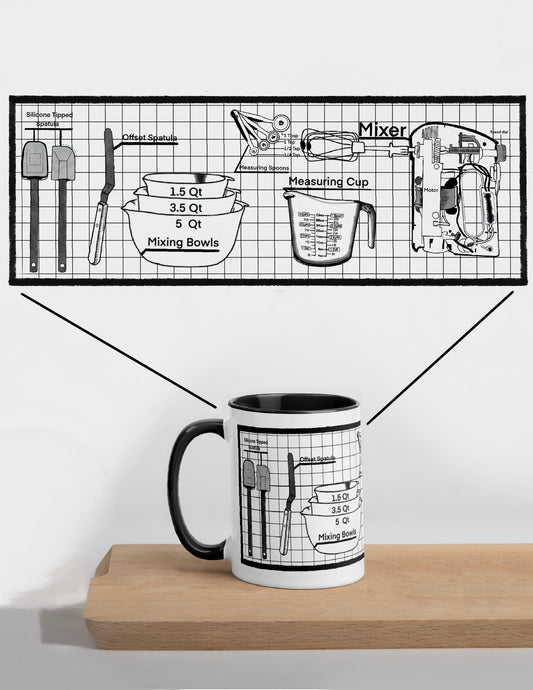 Baker's Kit Mug with Color Inside