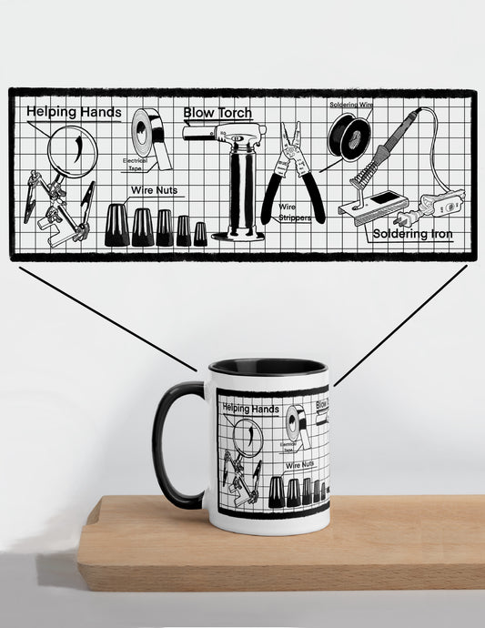 Electrician’s Kit Mug with Color Inside