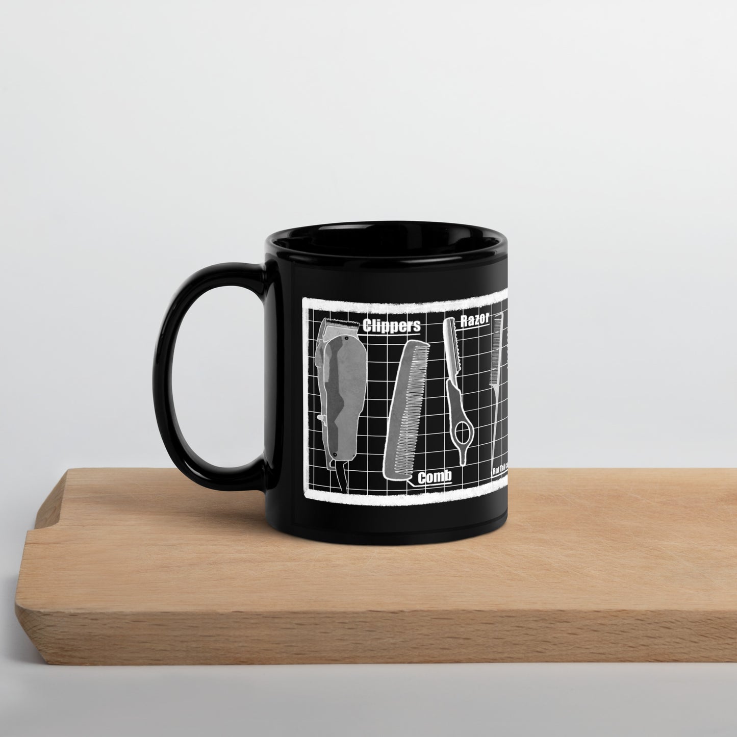 Hairstylist's Kit Black Mug