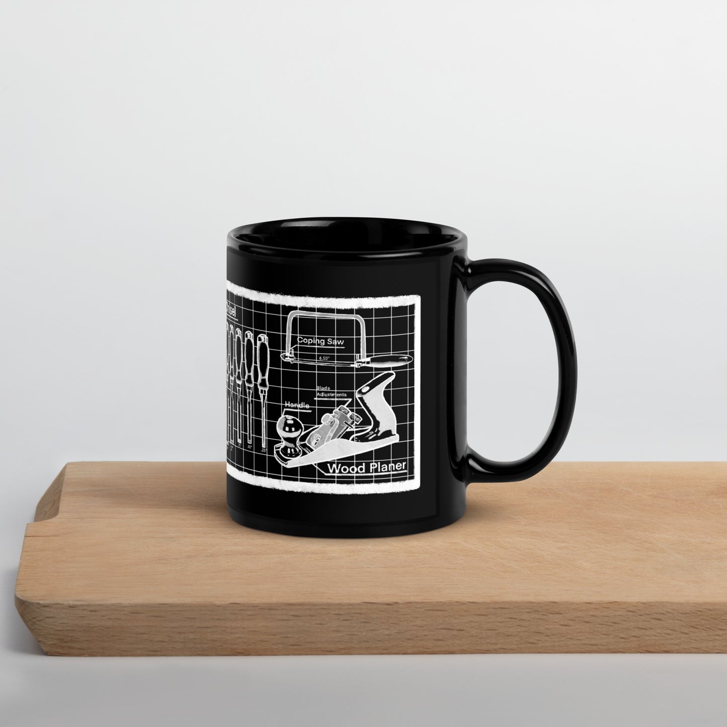 Carpenter's Kit Black Mug