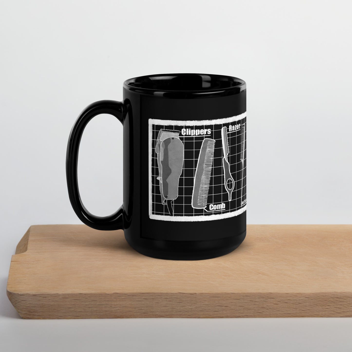 Hairstylist's Kit Black Mug