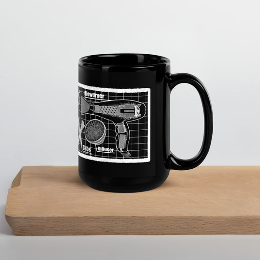 Hairstylist's Kit Black Mug