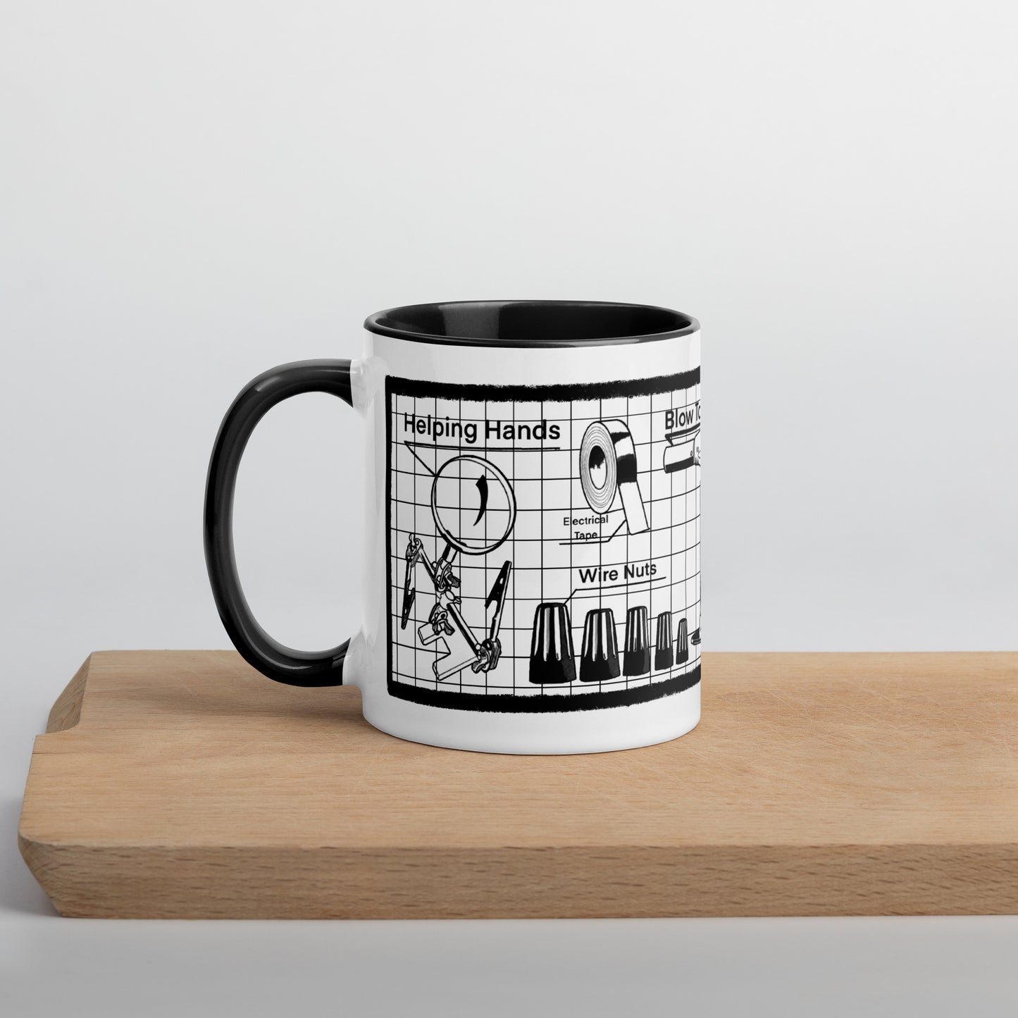 Electrician’s Kit Mug with Color Inside