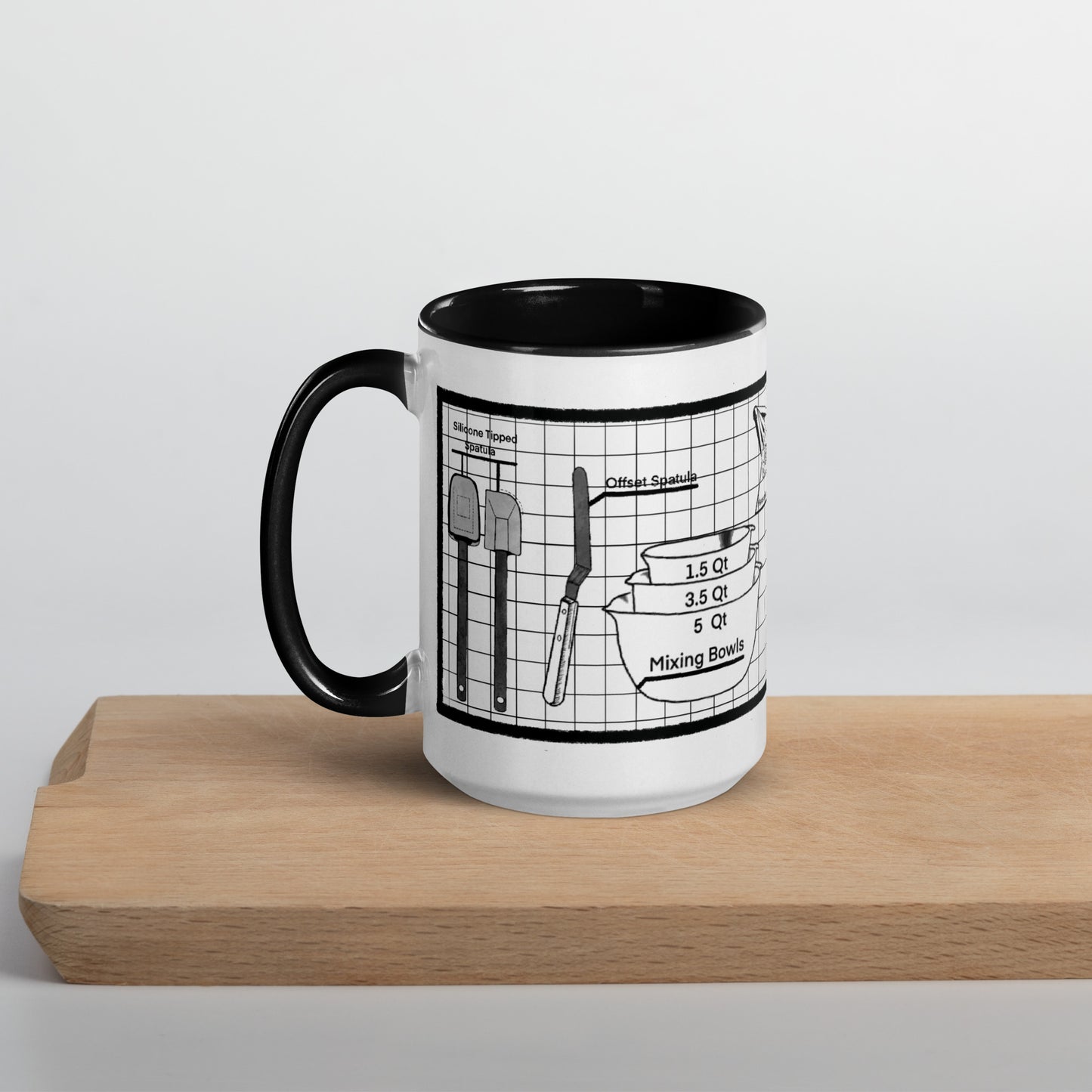 Baker's Kit Mug with Color Inside