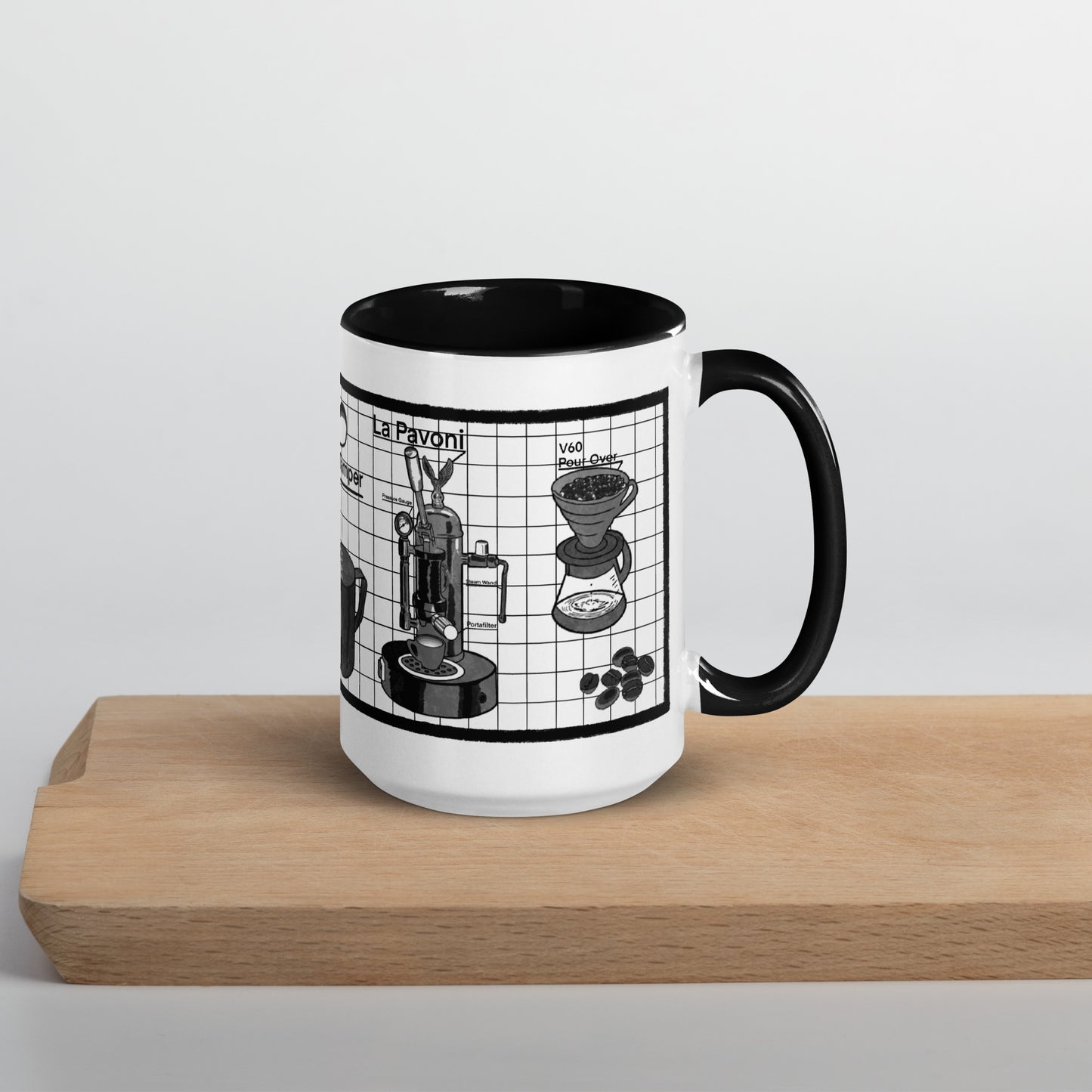 Barista’s Kit Mug with Color Inside