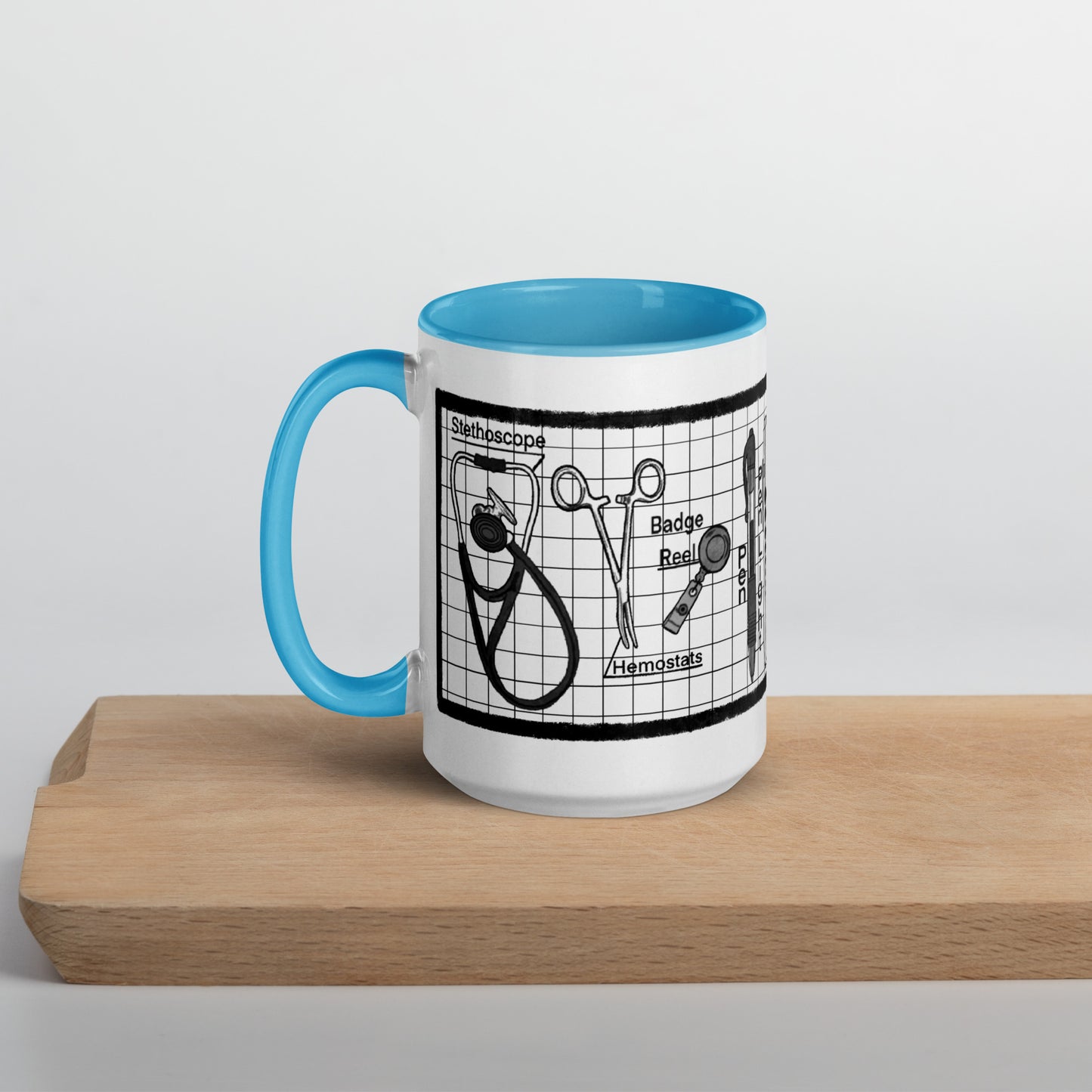Nurse’s Kit Mug with Color Inside