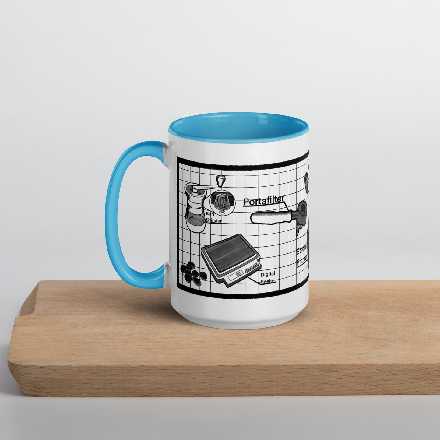 Barista’s Kit Mug with Color Inside