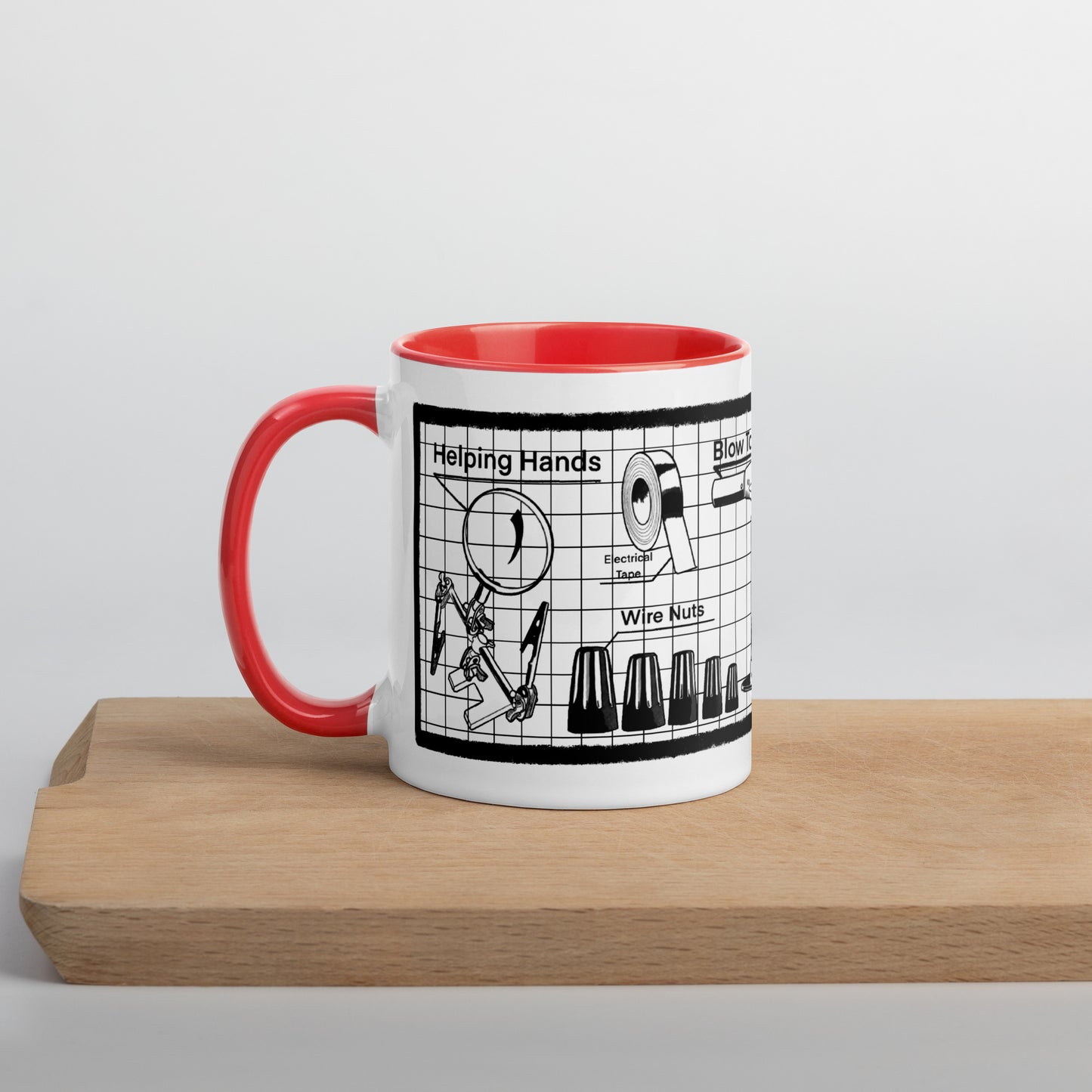 Electrician’s Kit Mug with Color Inside