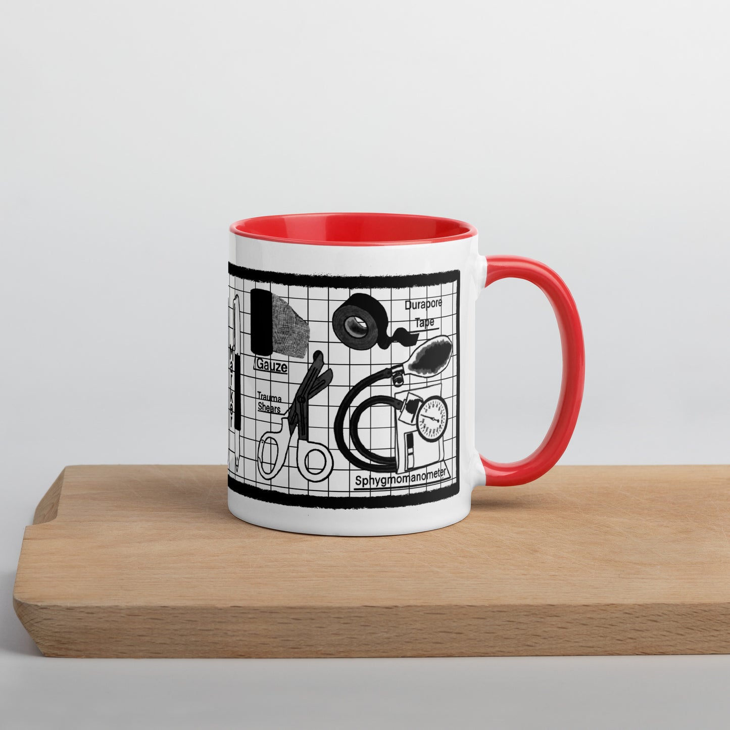 Nurse’s Kit Mug with Color Inside