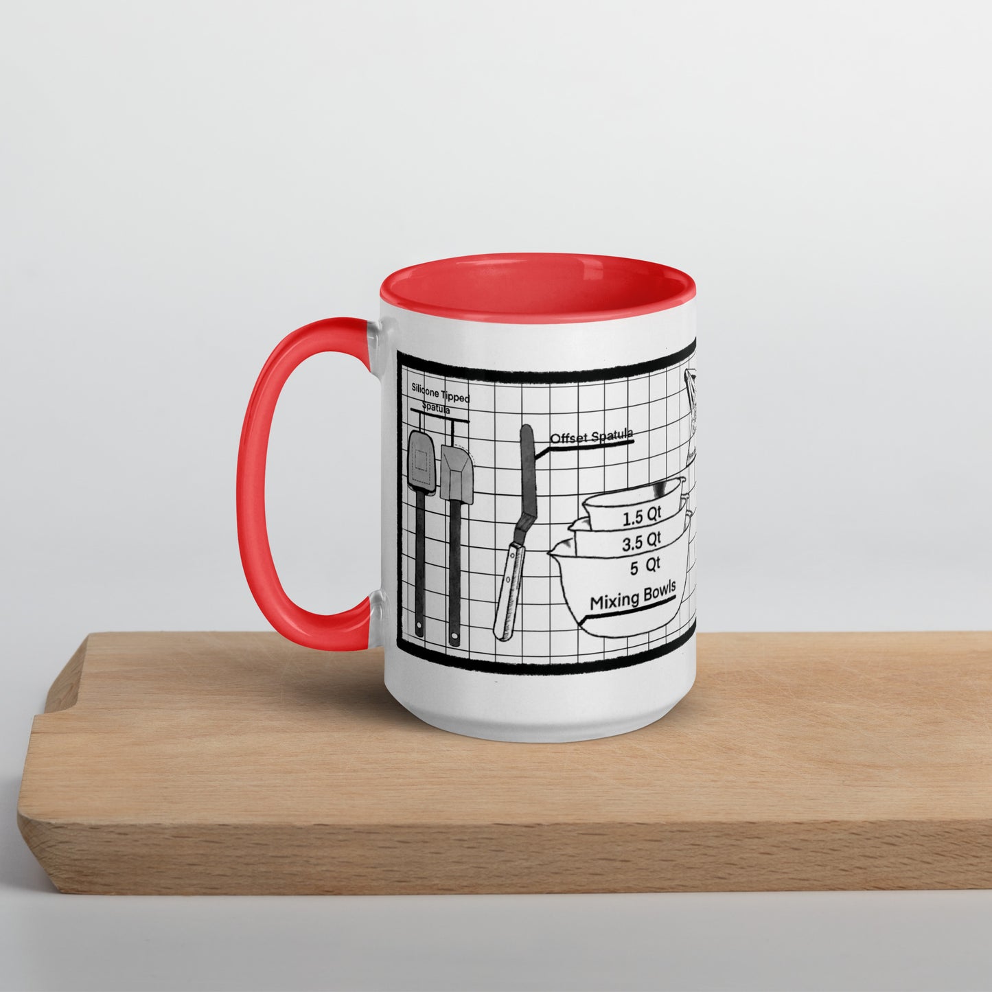Baker's Kit Mug with Color Inside